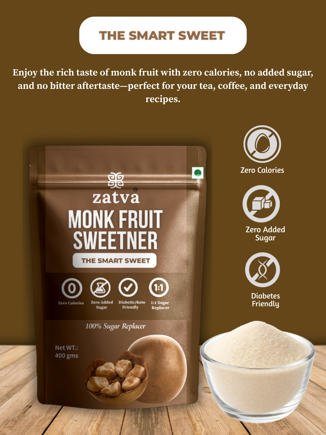 Monk Fruit Sweetener - MINI