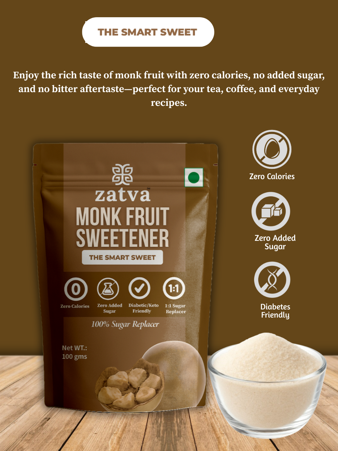 Monk Fruit Sweetener - MINI