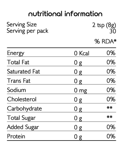 Monk Fruit Sweetener - The Smart Sweet